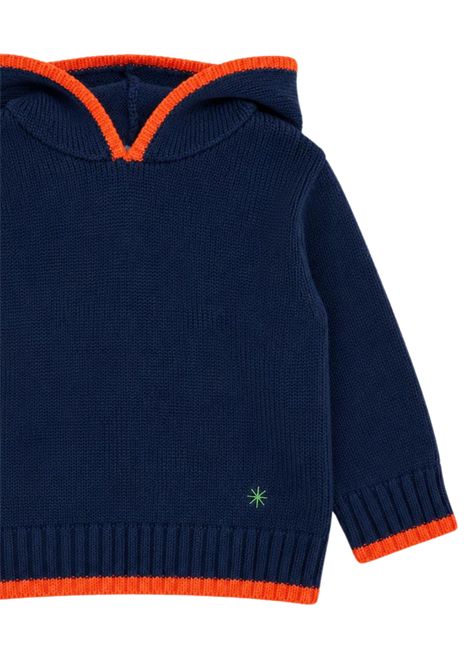 Maglia neonato in misto lana Manuel Ritz | 4441BLU